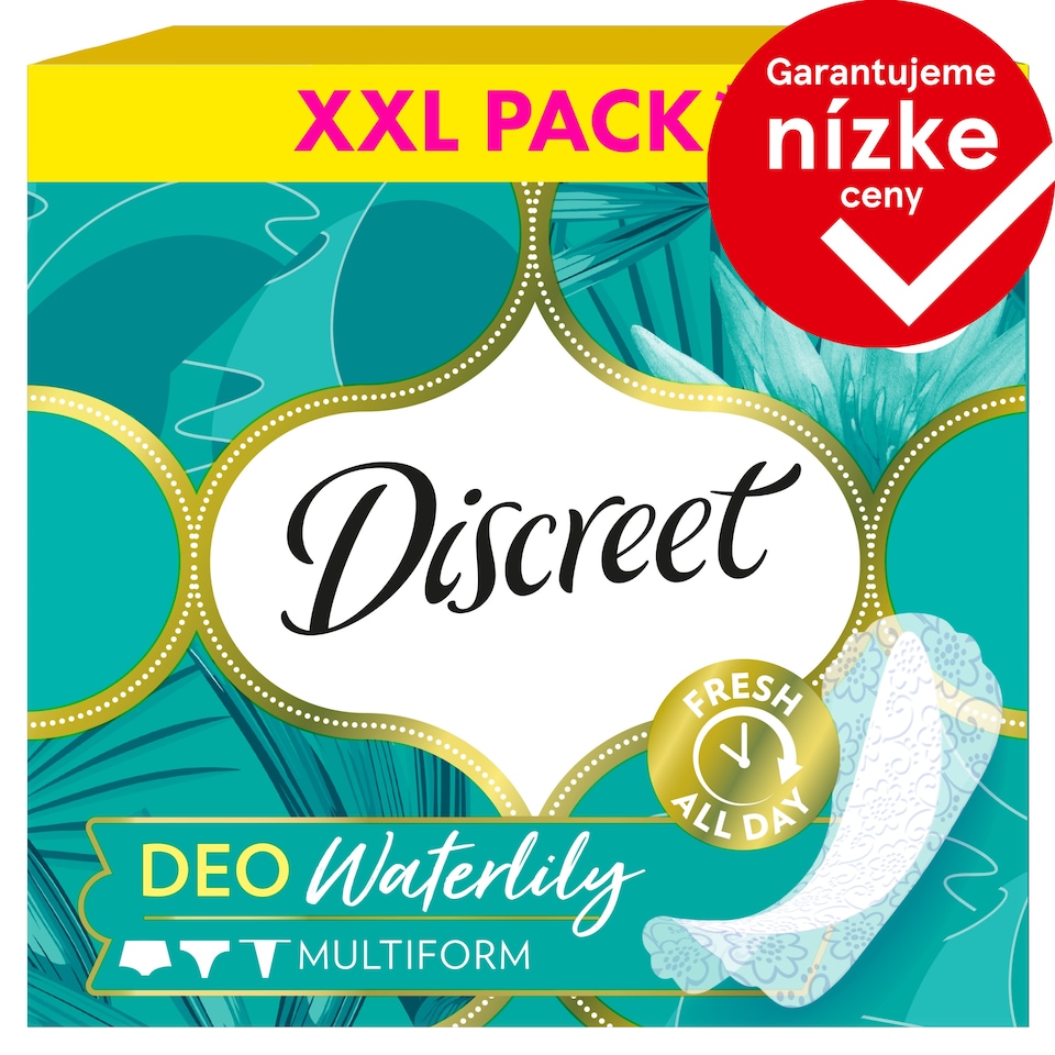 obrázok 1 z Intímky Discreet Priedušné Multiform Waterlilly