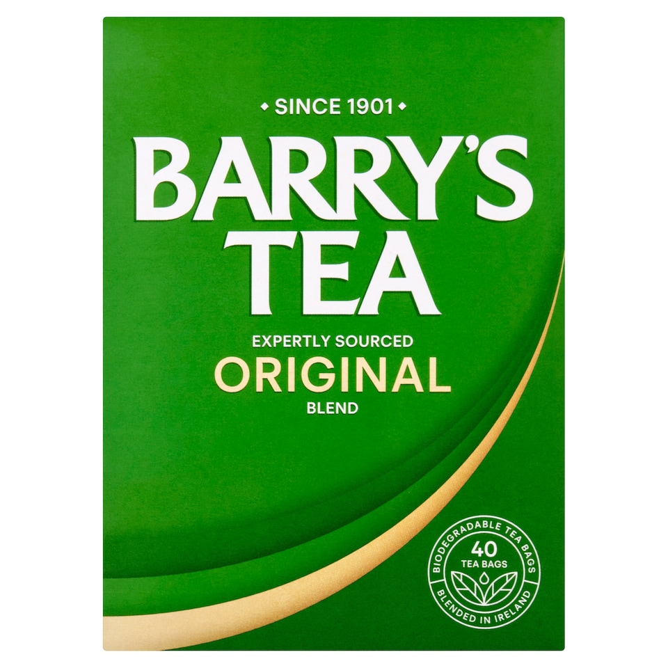 Barrys Original Tea Bag 40 Pack 125G