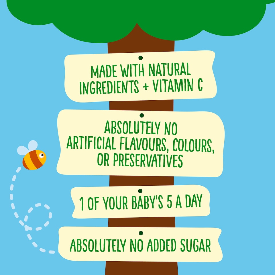 image 1 of Heinz Fruity Banana Custard Baby Food Dessert Pots 4 x 100g