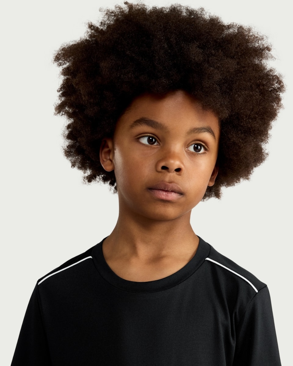 image 1 of F&F Boys Active ULTRAMOVE T-Shirt in Black