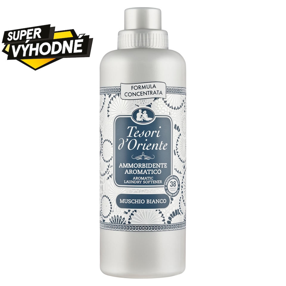 Obrázek 1 pro produkt Tesori d'Oriente White Musk aromatická aviváž na prádlo 38 praní 760ml