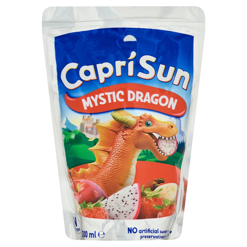 image 1 of Capri-Sun Mystlic Dragon Non-Carbonated Non-Alcoholic Fruit Drink 200ml