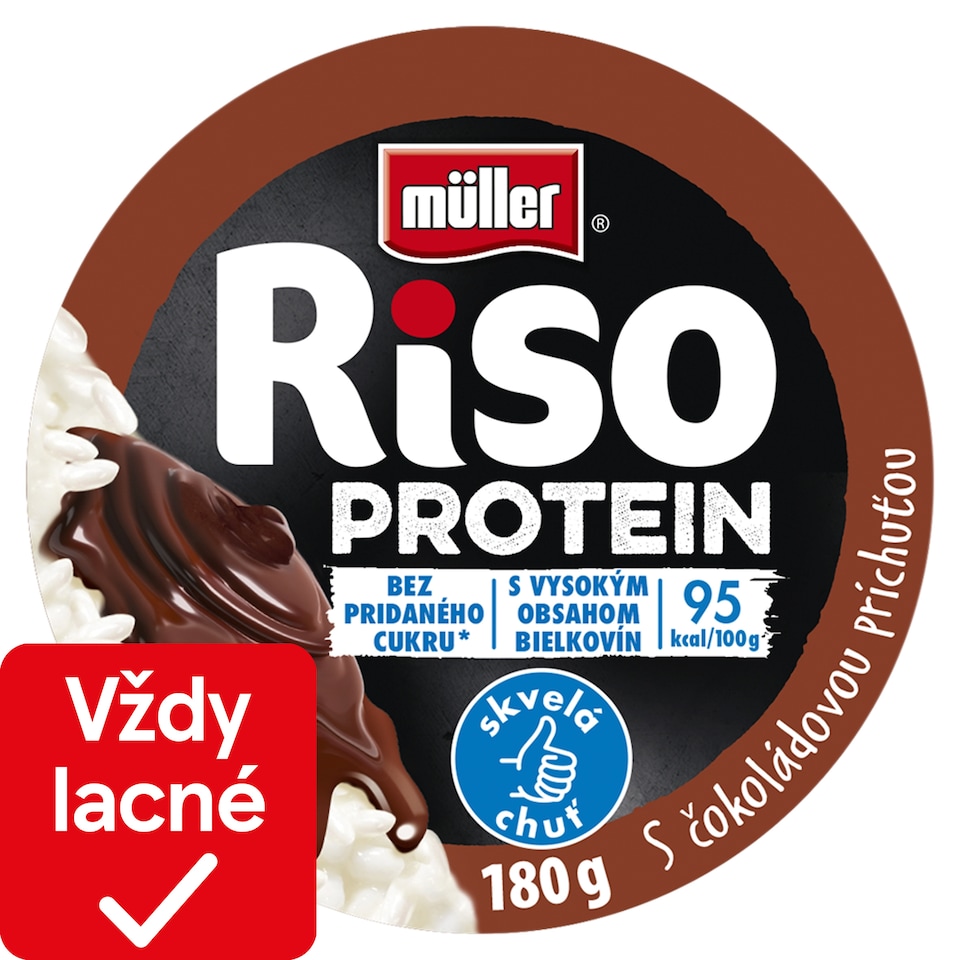 Müller Riso Protein mliečny ryžový dezert 180 g