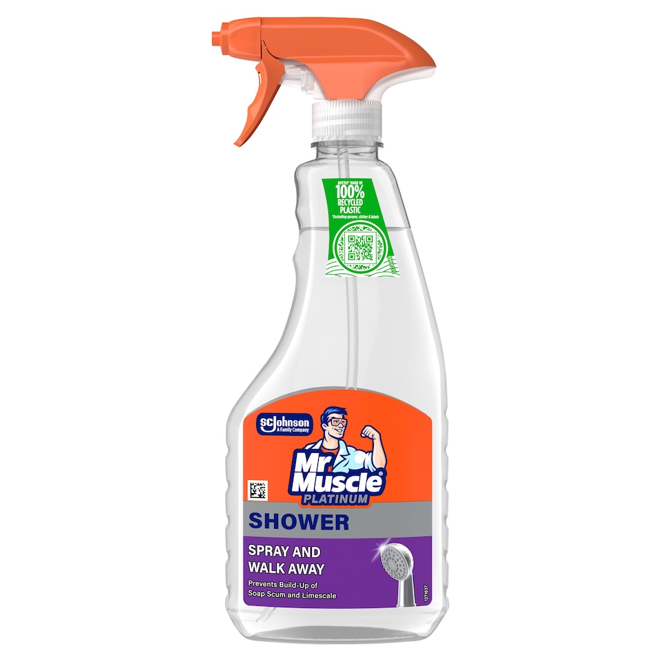 image 1 of Mr Muscle Platinum Shower Shine Cleaning Spray 500ml