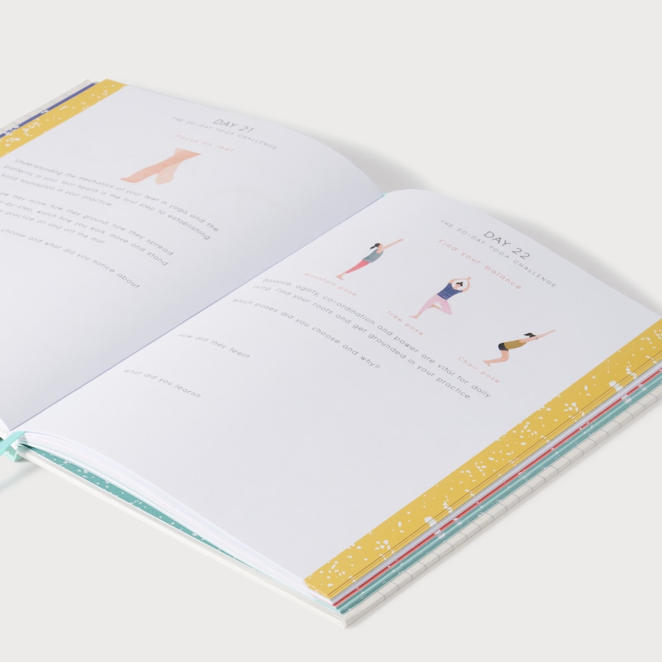 image 1 of Paperchase Yoga Journal Medium