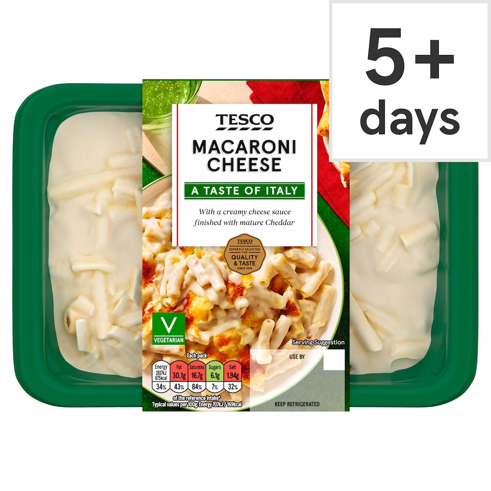Tesco Macaroni Cheese 400G