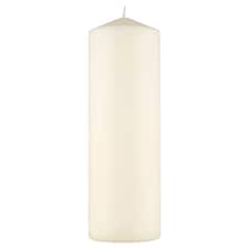 F&F Home XL Ivory neparfumovaná stĺpová sviečka