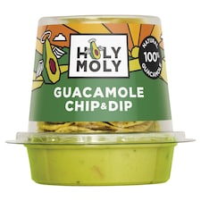 Holy Moly Guacamole and Chip & Dip 76g 