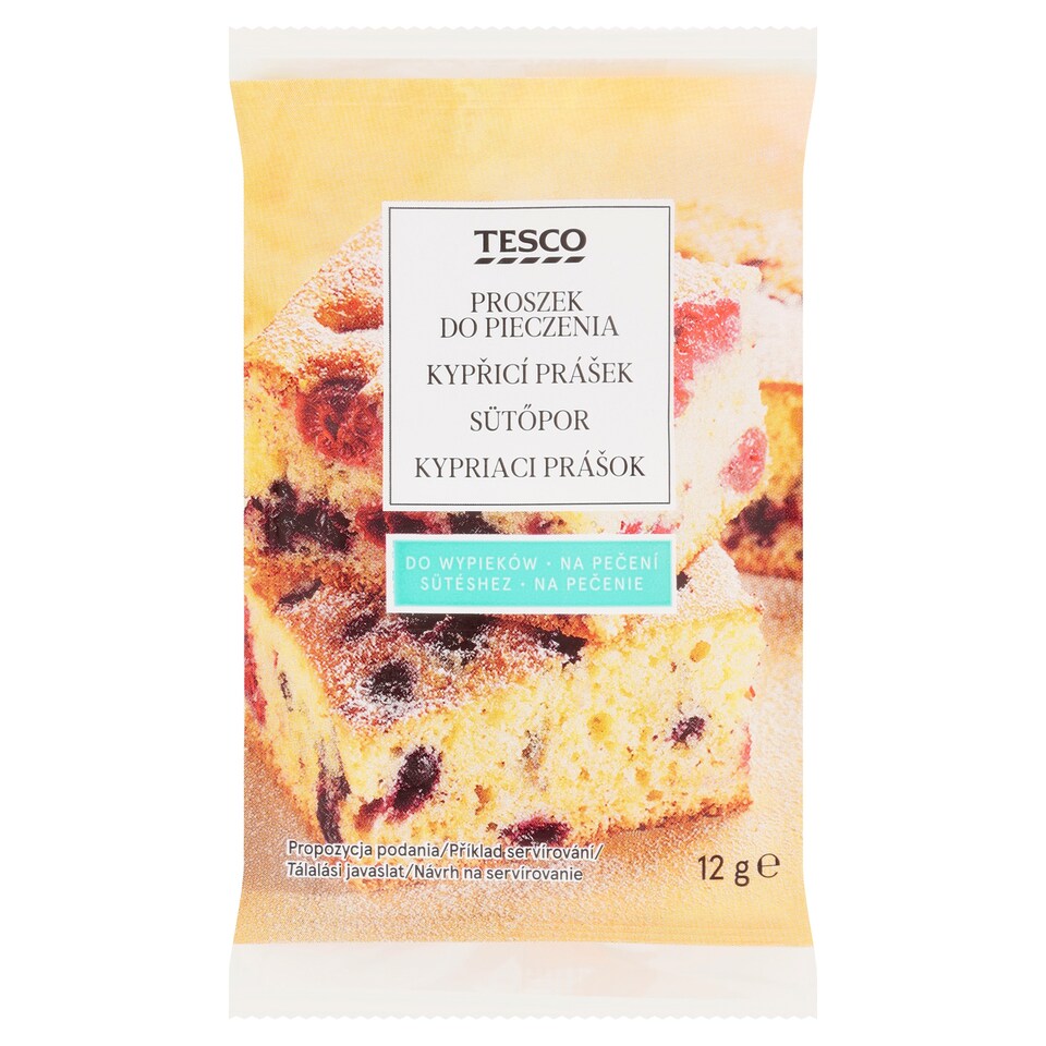 Tesco Baking Powder 5 x 12 g