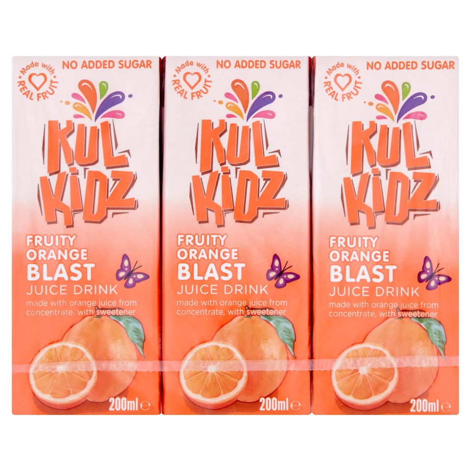 Kul Kidz Tropical Juice 3x200ml