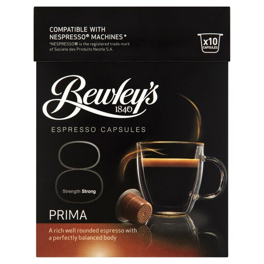 Bewleys Prima Espresso Capsule 50G Tesco Groceries
