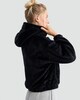 image 3 of F&F Fleece Zip Up Pyjama Hoodie in Black
