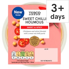 Tesco Sweet Chilli Houmous 182g (C)