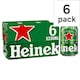 image 1 of Heineken Lager Beer Can 6x330ml