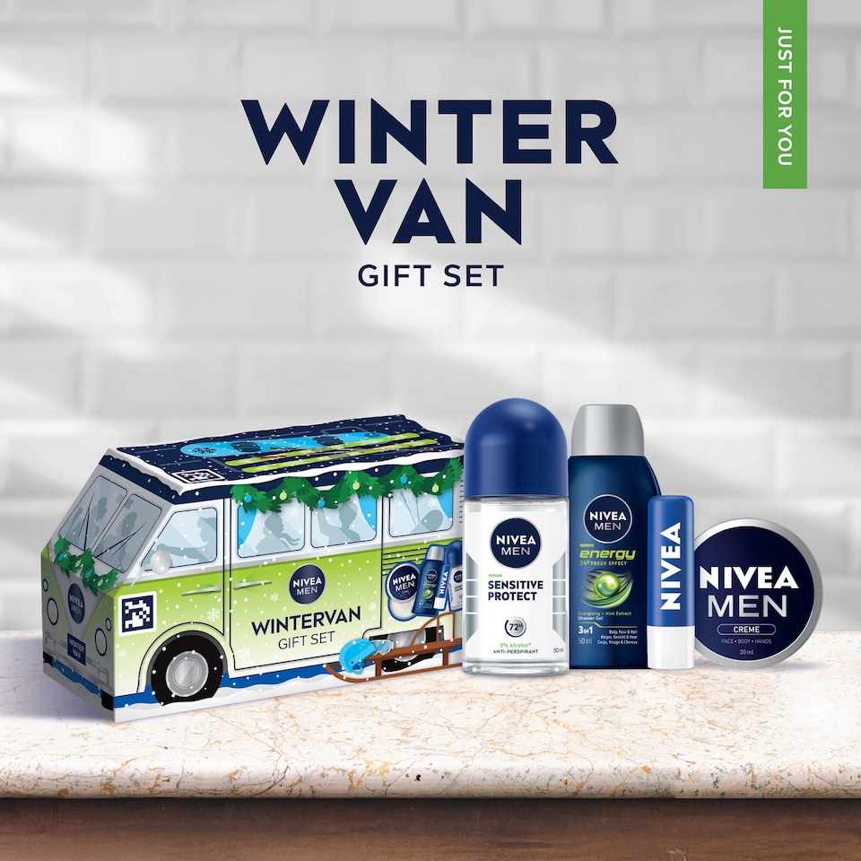 image 1 of NIVEA MEN Winter Van Skincare Gift Set