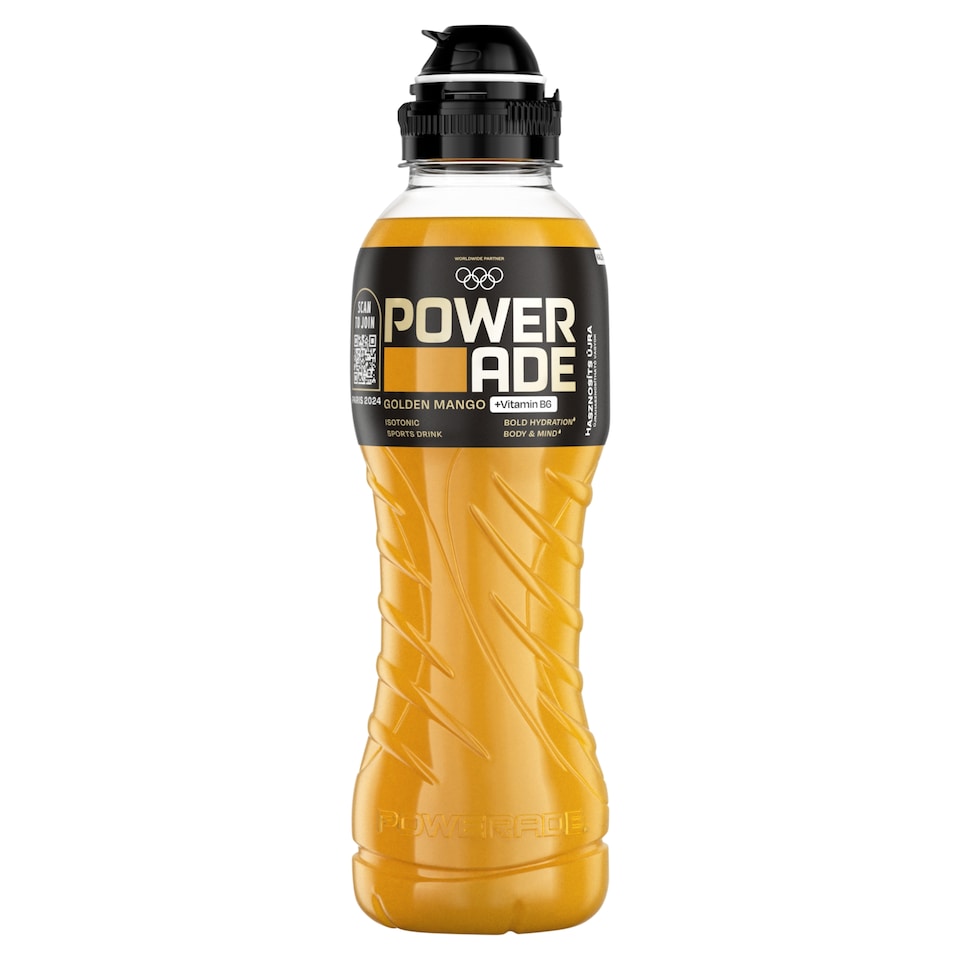 Powerade Golden Mango Isotonic Sport Drink 500 ml