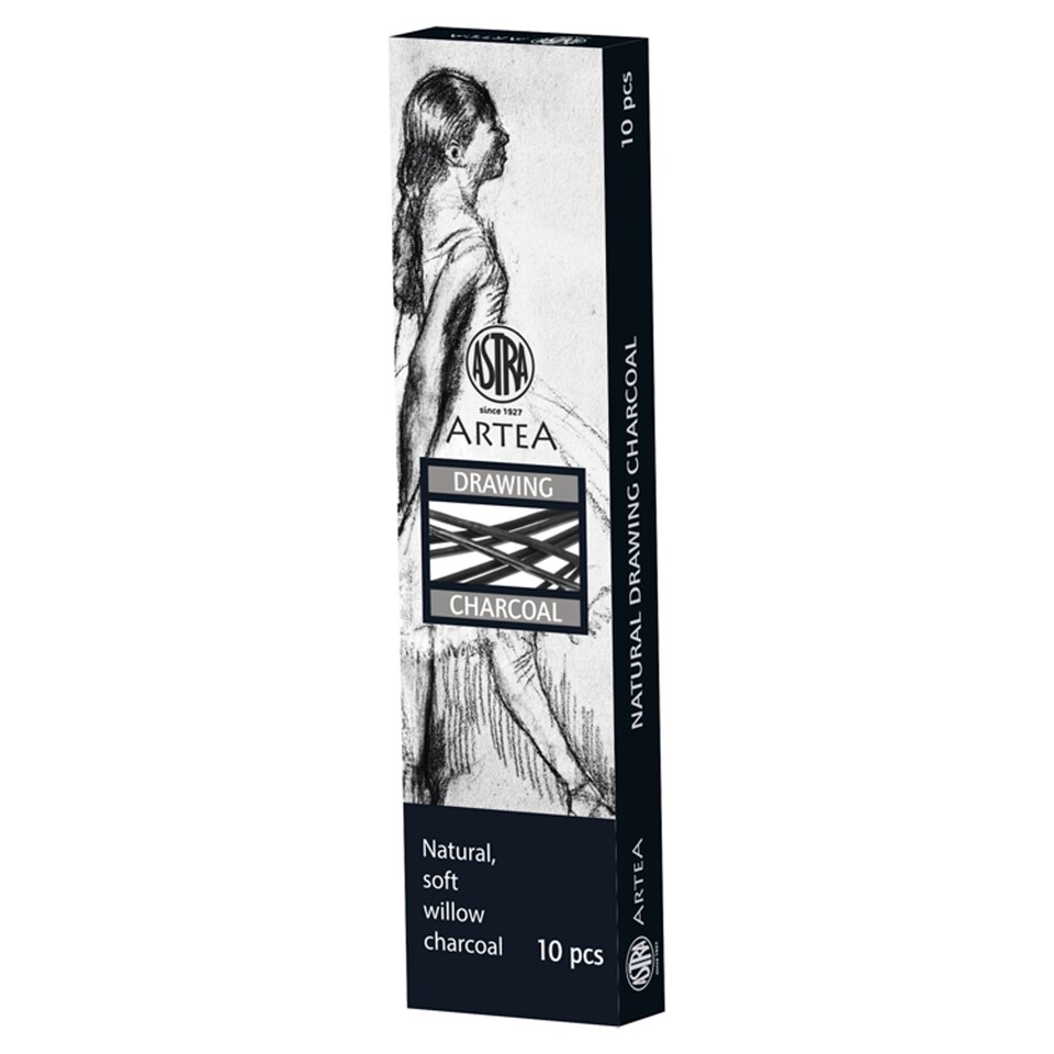 image 1 of Astra Natural Drawing Charcoal 3-6 mm 10 pcs