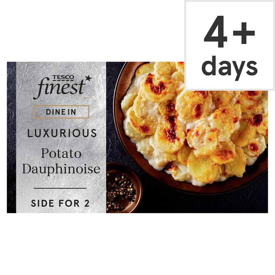 Tesco Finest Dine In Potato Dauphinoise 400g Tesco Groceries