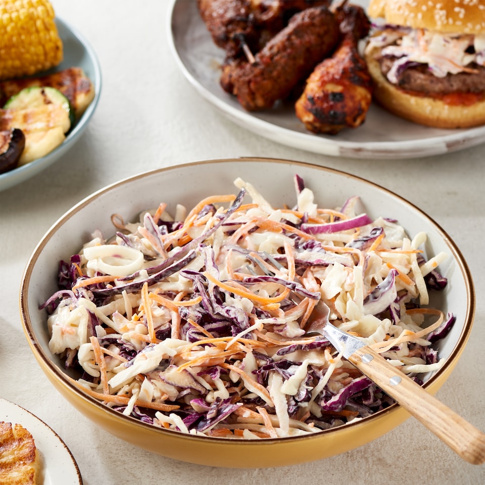image 1 of Tesco Crunchy Coleslaw Mix 300G