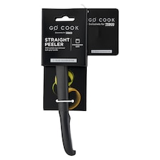 Go Cook Black Straight Peeler