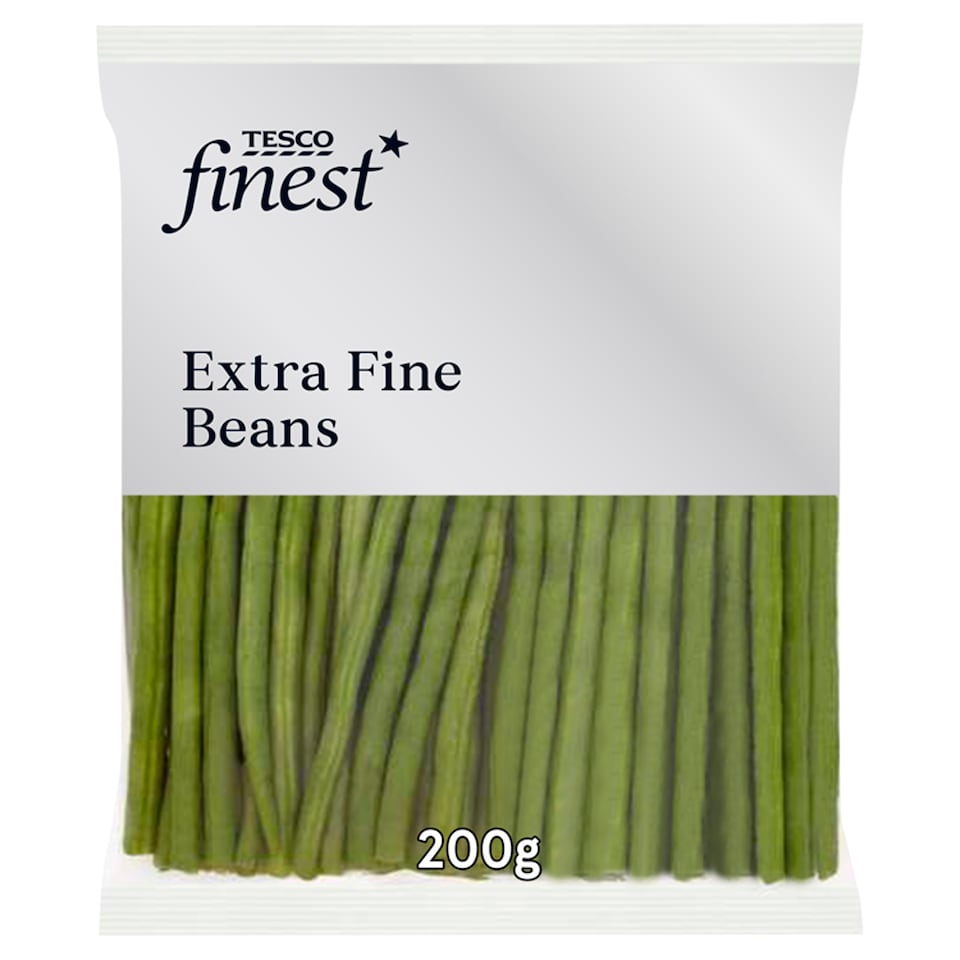 image 1 of Tesco Finest Extra Fine Beans 200g (C) 