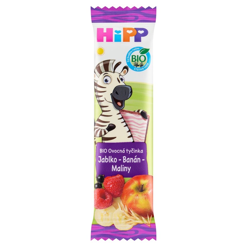 image 1 of HiPP Organic Fruit Bar Apple Banana Raspberry 23 g