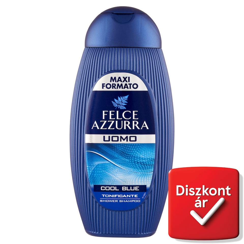 Felce Azzurra Cool Blue 2 in 1 Shampoo and Shower Gel for Men 400 ml