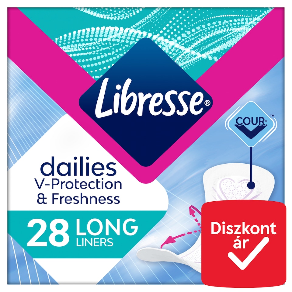 Libresse Dailies Fresh Long tisztasági betét 28 db  1. kép
