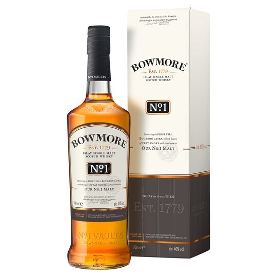 Bowmore No 1 70cl Whisky Tesco Groceries