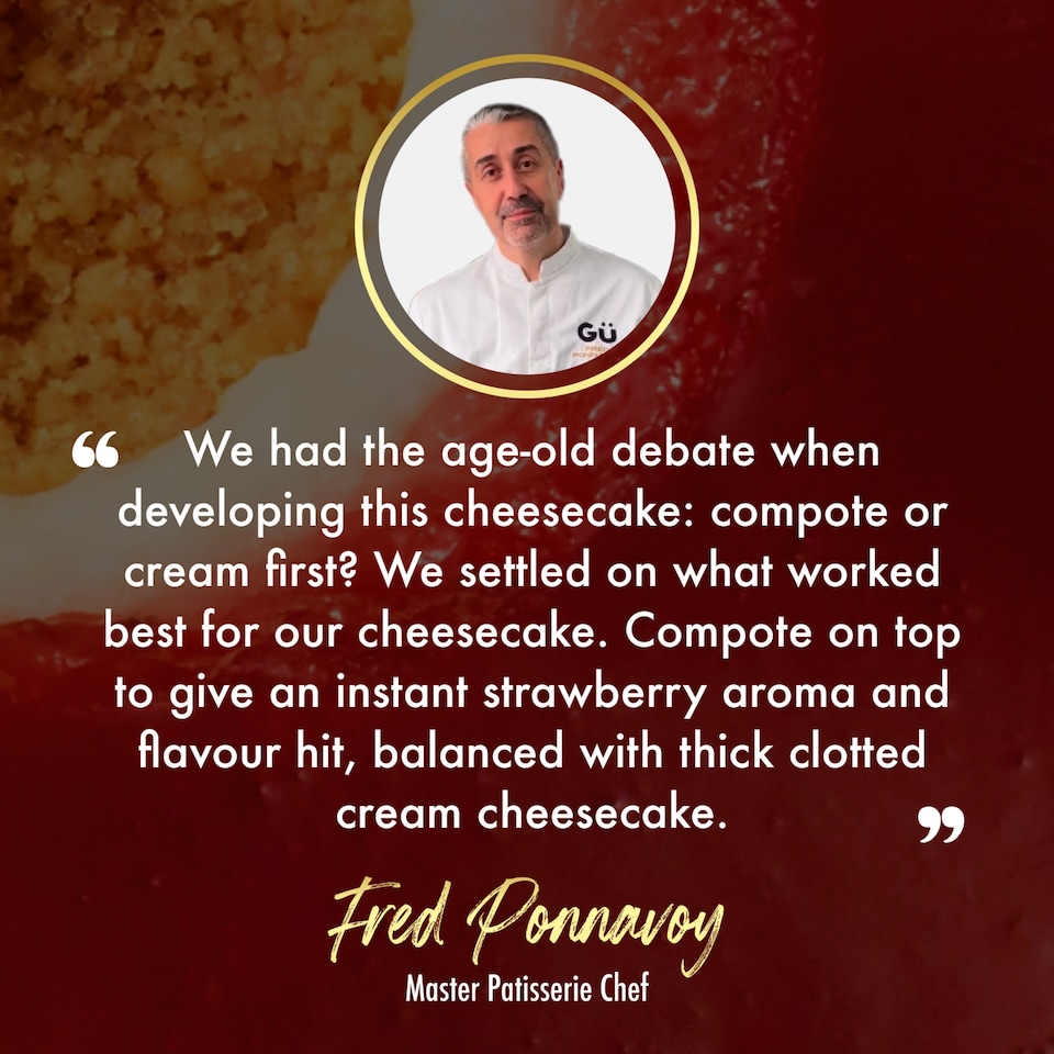 image 1 of Gu Cheesecake - Wild Strawberry & Clotted Cream 2 x 87g