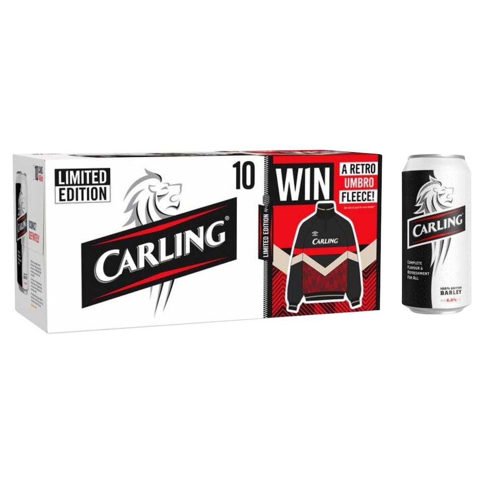 image 1 of Carling Original Lager Beer 10 x 440ml