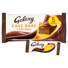 Galaxy Caramel Cake Bars 5 Pack