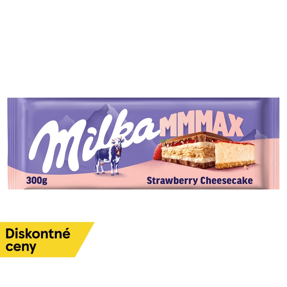 Milka Mmmax Strawberry Cheesecake 300 g