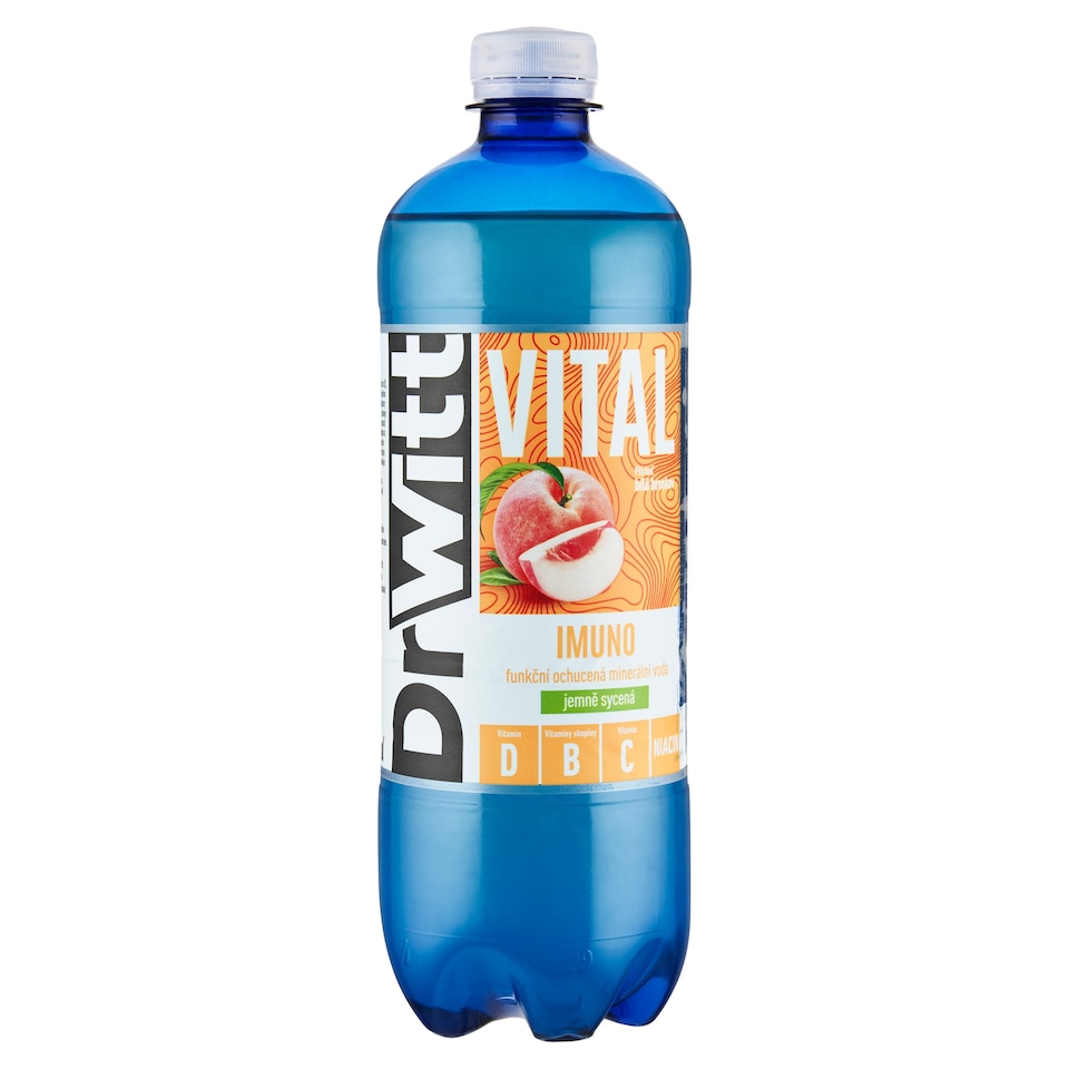 obrázok 1 z Dr Witt Vital Imuno príchuť biela broskyňa 750 ml