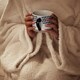 image 4 of Silent Night Cream Snugsie Blanket