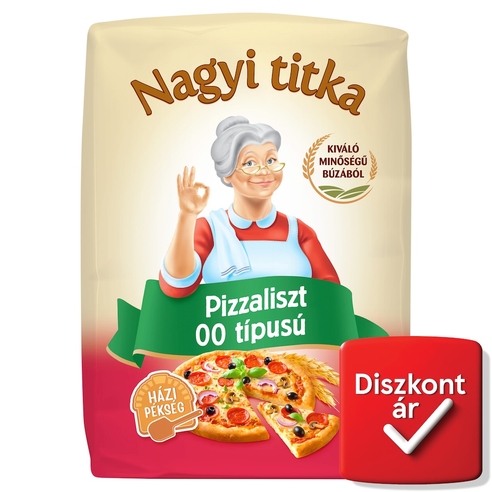 Nagyi titka pizzaliszt 00 típus 1 kg
