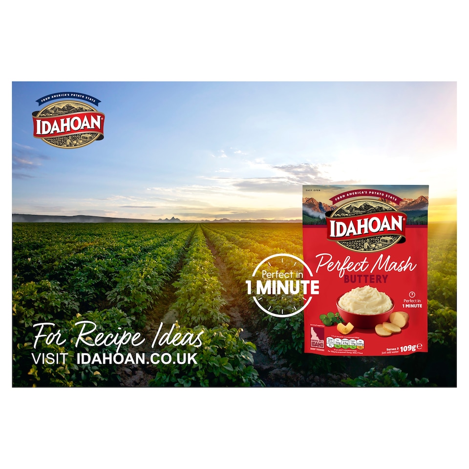 image 1 of Idahoan Perfect Mash Buttery 109g