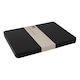 image 2 of F&F Home Black Wooden Placemat 4pk