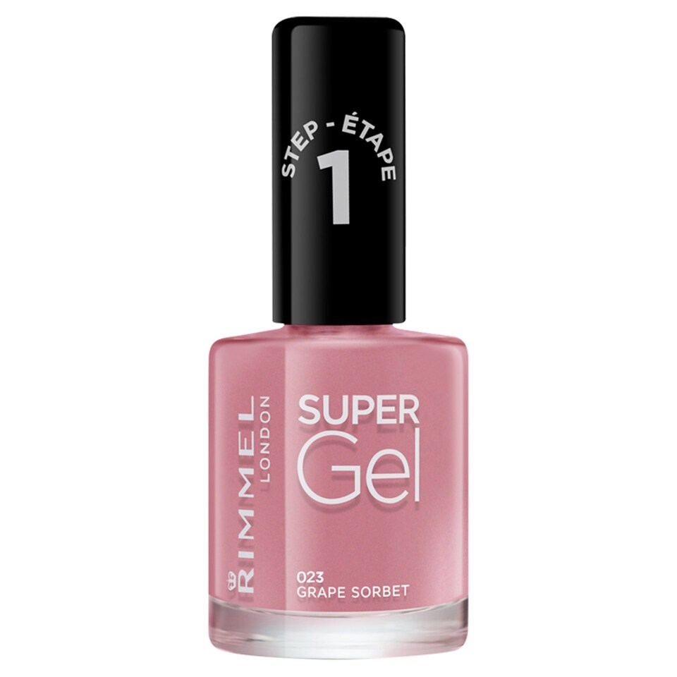 image 1 of Rimmel Super Gel Nailpolish Grape Sorbet 12Ml