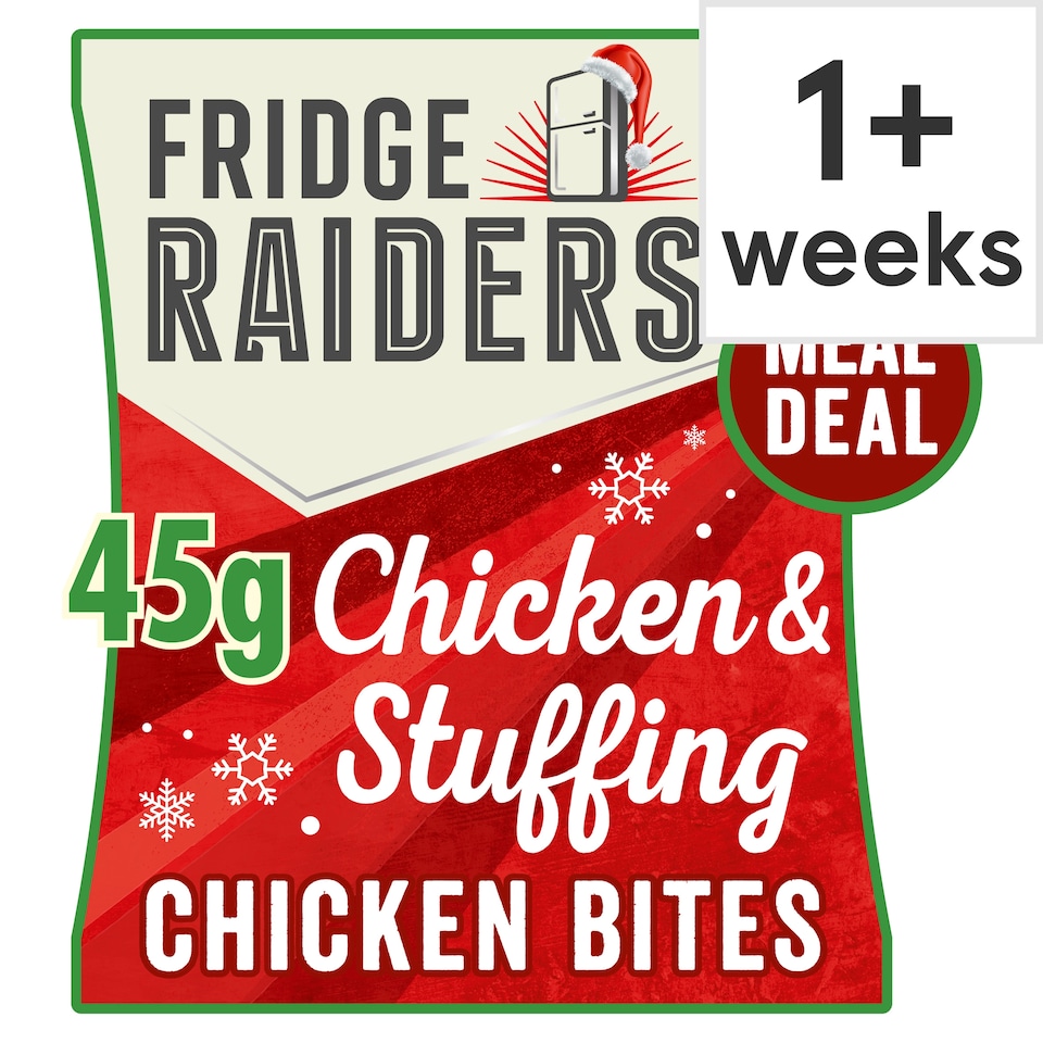 Fridge Raiders Chicken & Stuffing Bites 45g