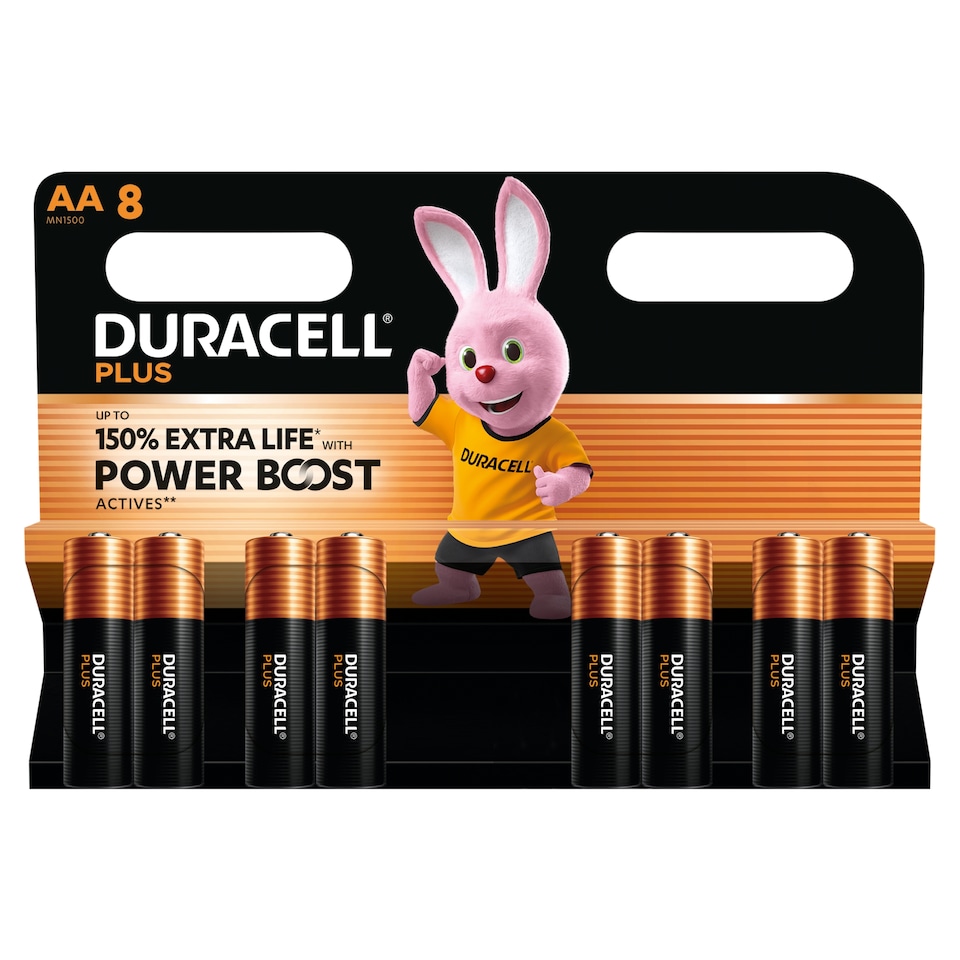 image 1 of Duracell Plus AA 8 pack