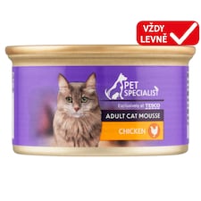 Pet Specialist Adult Cat Mousse Chicken 85g
