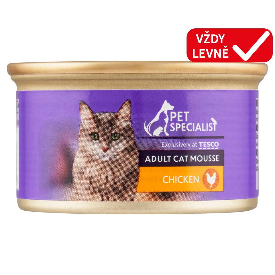 Pet Specialist Adult Cat Mousse Chicken 85g
