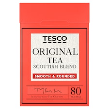 Tesco Original Tea Scottish Blend 80 Tea Bags 250g