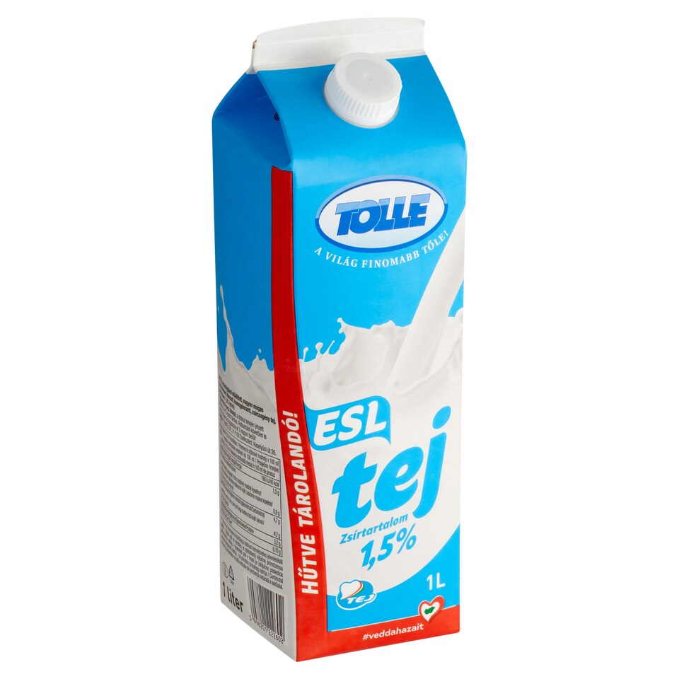 Tolle ESL zsírszegény tej 1,5% 1 l  1. kép