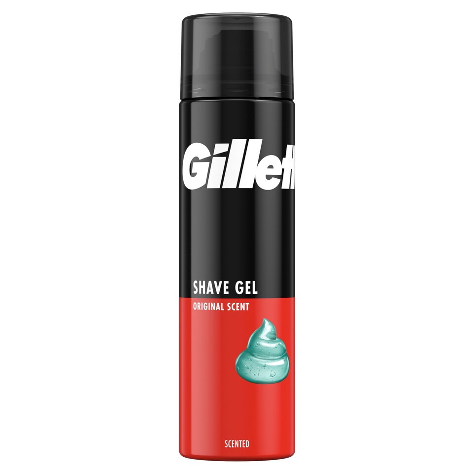 image 1 of Gillette Classic Gél Na Holenie S Originálnou Vôňou, Rýchle A Ľahké Holenie, 200ml