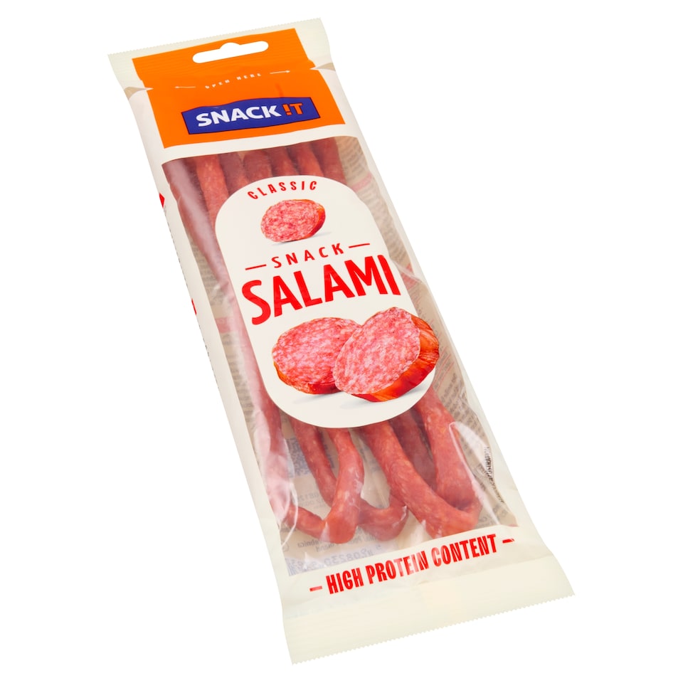 image 1 of Snack !t Salami Snack Classic 80g