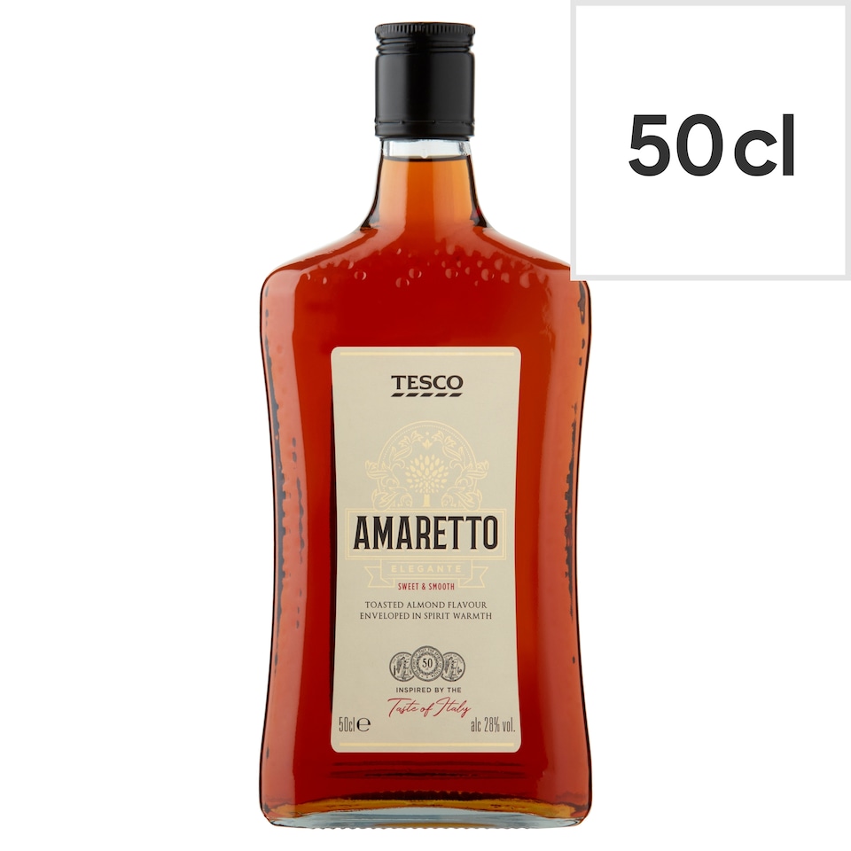 Tesco Amaretto Liqueur 50Cl