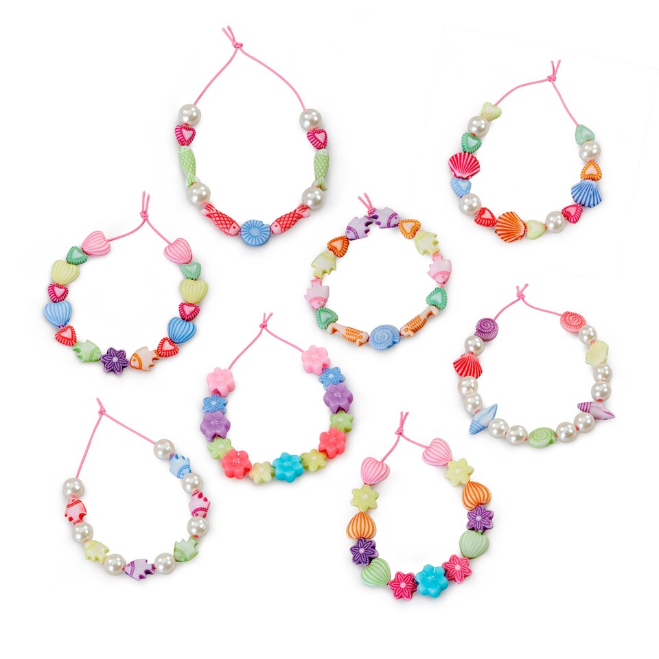 image 1 of Mini Seashell Bead Set