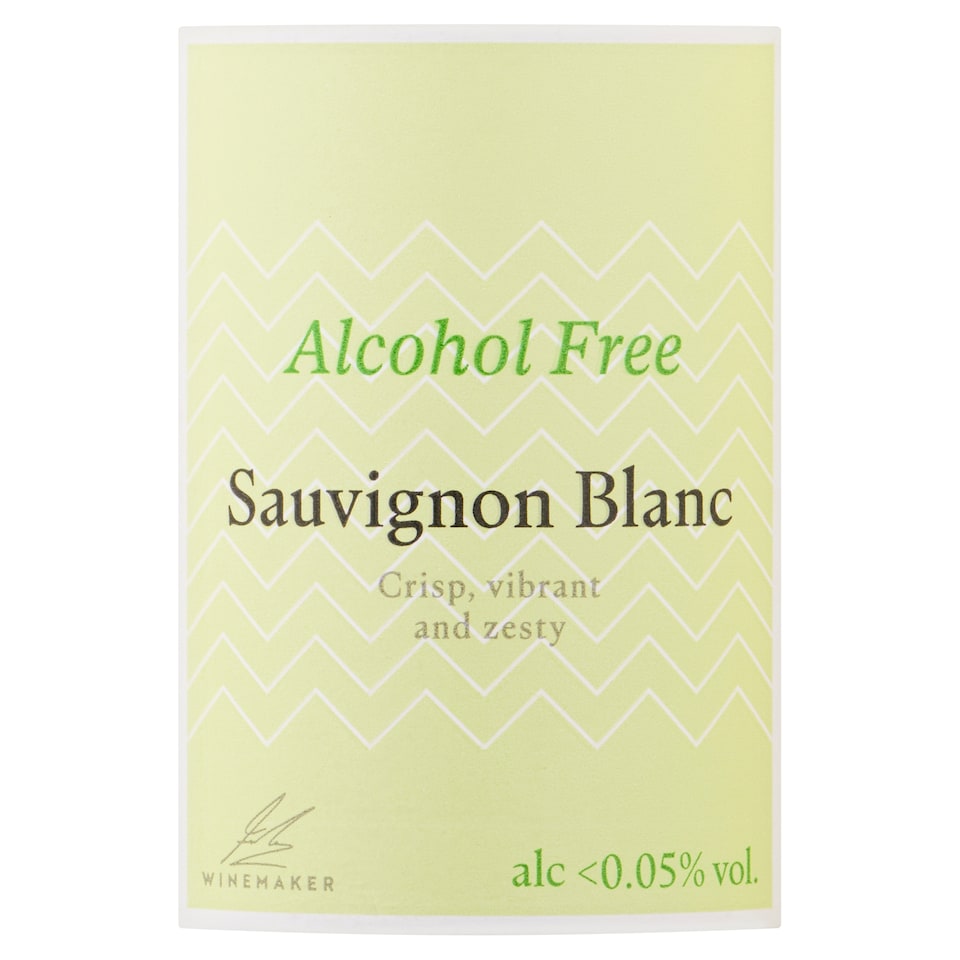 image 1 of Vineyards Alcohol Free Sauvignon Blanc 75cl